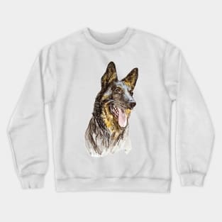 german shepherd Crewneck Sweatshirt